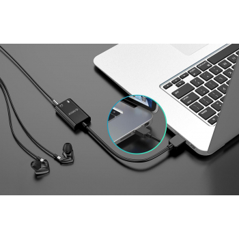 Zewnętrzna karta dźwiękowa USB ORICO 10cm